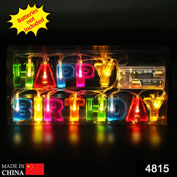 Decoratives 13 LED Letter Battery Operated String Lights