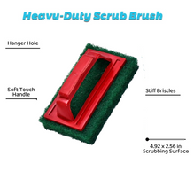 Tile cleaning multipurpose scrubber Brush with handle