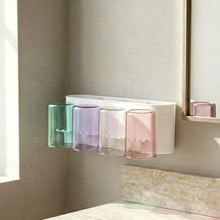 Wall Mounted Toothbrush Holder Set (1 Set)