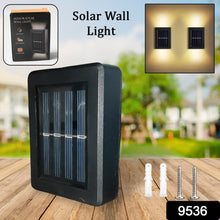 Solar Wall Lights Small Fence Lights Solar Powered Up Down LED Porch Light  (1 Pc)